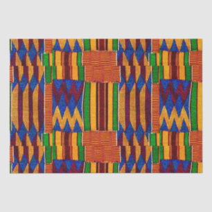 Papier Mousseline Kente Cloth