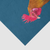 Papier Mousseline Key West - Rooster tzigane (Détail)
