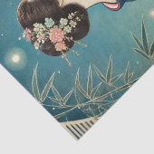 Papier Mousseline kimono&lucioles d'été (Détail)