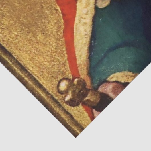 Papier Mousseline "King Arthur" par NC Wyeth (Détail)