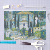 Papier Mousseline Kirche à Cassone par Gustav Klimt (Artisanat)