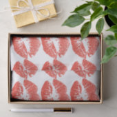 Papier Mousseline Kissing Red lips (Cadeau)