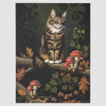Kitten Céleste en Découpage