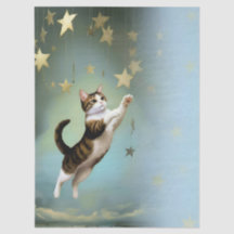 Kitten céleste en découpage