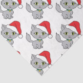 Papier Mousseline Kittens de Noël (Détail)