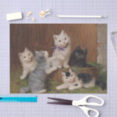 Papier Mousseline Kittens par Sophie Sperlich (Artisanat)