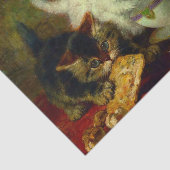 Papier Mousseline Kittens Tea Party (Détail)