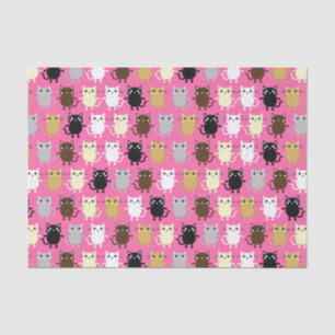 Papier Mousseline Kitty Cat Cute Fête d'anniversaire pour les enfant