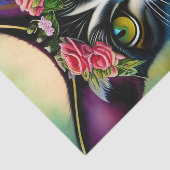 Papier Mousseline Kitty coloré (Détail)