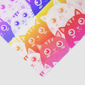 Papier Mousseline Kitty Kat Kaleidoscope (Détail)
