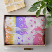 Papier Mousseline Kitty Kat Kaleidoscope (Cadeau)
