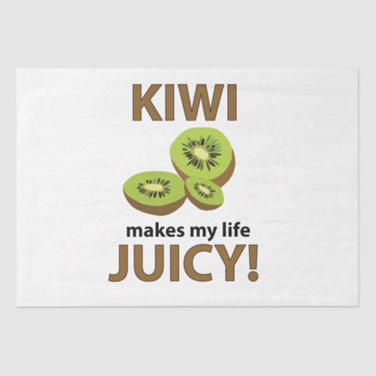Papier Mousseline Kiwi Aile de fruits Kiwi Kiwi (Recto)