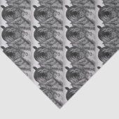 Papier Mousseline Kjat Monster Kitty (Détail)