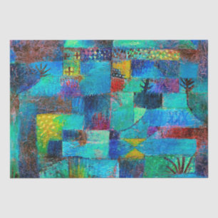 Papier Mousseline Klee - Jardin en terrasse