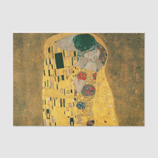 Papier Mousseline Klimt // La peinture de baiser (Recto)