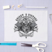 Papier Mousseline knight pistons moto (Artisanat)