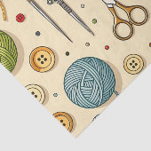 Papier Mousseline Knitting Crochet Sewing Tools Pattern (Détail)