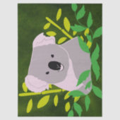 Papier Mousseline koala (Recto)