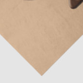 Papier Mousseline Kokopelli Golden Sun Découpage brun (Détail)