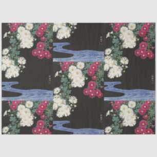Papier Mousseline Koson Chrysanthemum Garden Art japonais Fleur