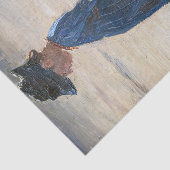 Papier Mousseline Kroyer - Petite fille debout sur Skagen Beach (Détail)