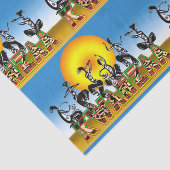 Papier Mousseline Kwanzaa (Détail)