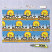 Papier Mousseline Kwanzaa (Artisanat)