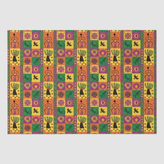 Papier Mousseline Kwanzaa (Recto)