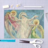 Papier Mousseline "La Asuncion de Marie" par Angel Zarraga (Artisanat)