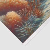 Papier Mousseline La baignade des requins dans une dédécoupage de ré (Détail)