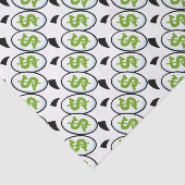 Papier Mousseline La bande dessinée de symbole dollar observe (Détail)