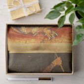 Papier Mousseline La bataille de Saint George avec le Dragon (Cadeau)