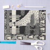 Papier Mousseline La Beale Isoud à Joyous Gard, Aubrey Beardsley (Artisanat)