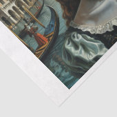 Papier Mousseline La beauté de Venise sur le balcon (Détail)