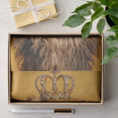 Papier Mousseline La beauté d'un lion (Cadeau)