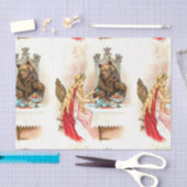 Papier Mousseline La Beauté Et La Bête (Artisanat)