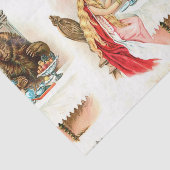 Papier Mousseline La Beauté Et La Bête (Détail)