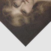 Papier Mousseline la belle dame par Albert lynchent, époque de (Détail)