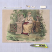 Papier Mousseline La Bonne Mere (Bonne Mère), Restauré Découpage (Artisanat)