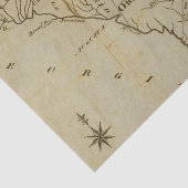 Papier Mousseline La Caroline du Nord 8 (Détail)