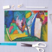 Papier Mousseline La cascade, 1909 par Wassily Kandinsky (Artisanat)