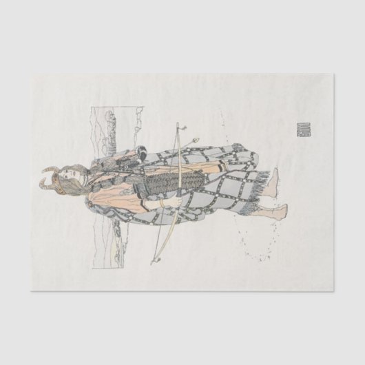 Papier Mousseline La Chasse (par Ann Macbeth) (Recto)