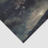 Papier Mousseline La chasse sauvage d'Odin par Peter Nicolai Arbo (Détail)