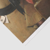 Papier Mousseline La Cheat avec l'As des Clubs, La Tour (Détail)