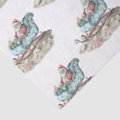 Papier Mousseline La Chinoiserie de père Noël sur la plage (Détail)