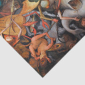 Papier Mousseline La chute des anges rebelles, Pieter Bruegel (Détail)