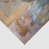 Papier Mousseline La coiffure (par Berthe Morisot) (Détail)