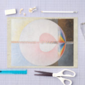 Papier Mousseline La colombe, No 1, Hilma Af Klint, Coeur (Artisanat)