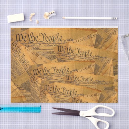 Papier Mousseline La Constitution américaine (Artisanat)