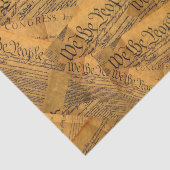 Papier Mousseline La Constitution américaine (Détail)